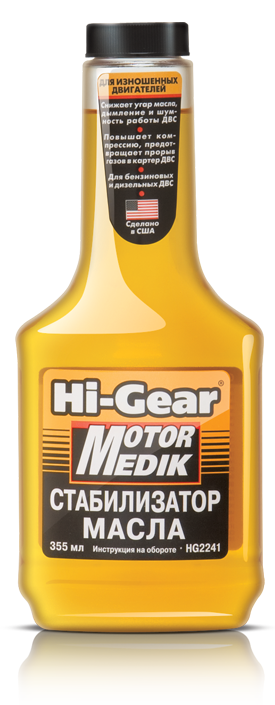 HG2241  Стабилизатор вязкости моторн. масла  355мл   (1/12) *