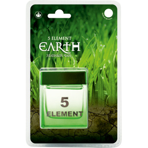 Ароматизатор на панель (банка) 5 ELEMENT EARTH (Зеленый чай) (1/5)