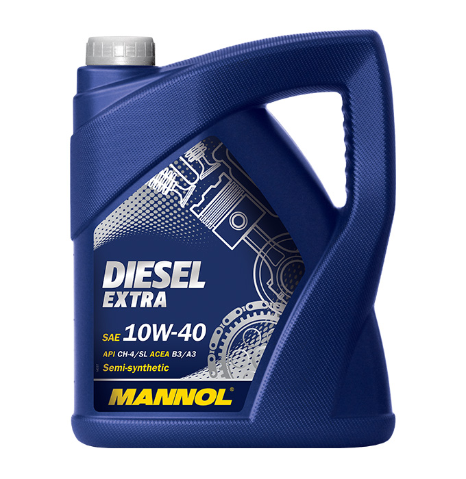 MANNOL  Diesel Extra 10/40 (п/синт)  5л  (1/4) 7504