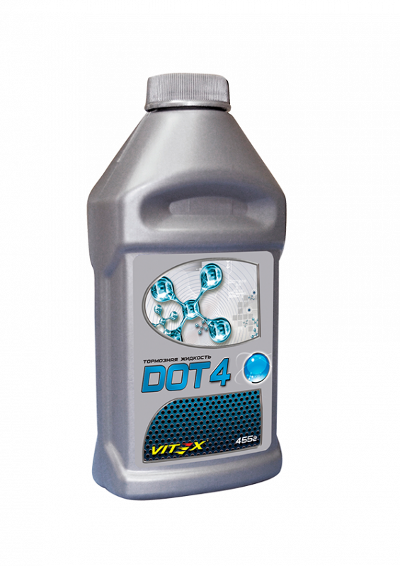 Тормозная жидкость  Vitex DOT-4  910 гр  (1/15) 