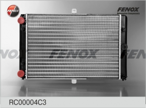 Радиатор охлаждения ВАЗ 2108-21099, алюминевый, сборный, FENOX