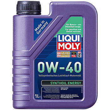 LIQUI MOLY  Synthoil Energy  0/40  SM/СF (синт ПАО)   1л  (1/6)