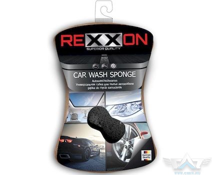 Губка для мытья автомобиля  (восьмёрка 170*115*55) REXXON (1/45)