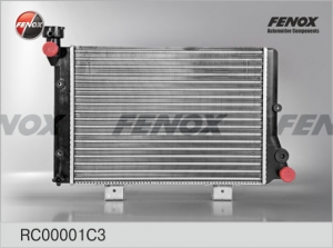 Радиатор охлаждения ВАЗ 2103, 2106, алюминевый, сборный, FENOX