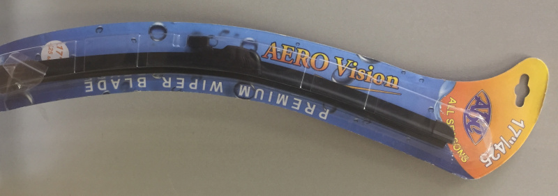 Щетка стеклоочистителя бескаркасная (блистер) "АВС" AERO Vision  18/450мм  