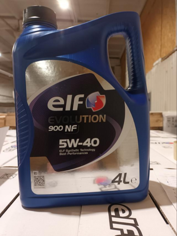 ELF EVOLUTION 900 NF 5/40  синт.  4л  (1/3) (Франция)