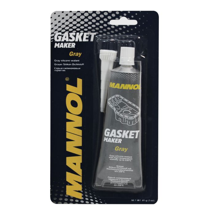 Герметик силиконовый (серый)  "Gasket Maker Gray"  85гр (1/12) 9913 MANNOL  