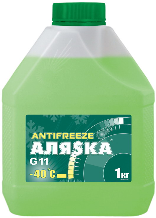 Антифриз АЛЯСКА -40 GREEN (зеленый)  1 кг  (1/8)