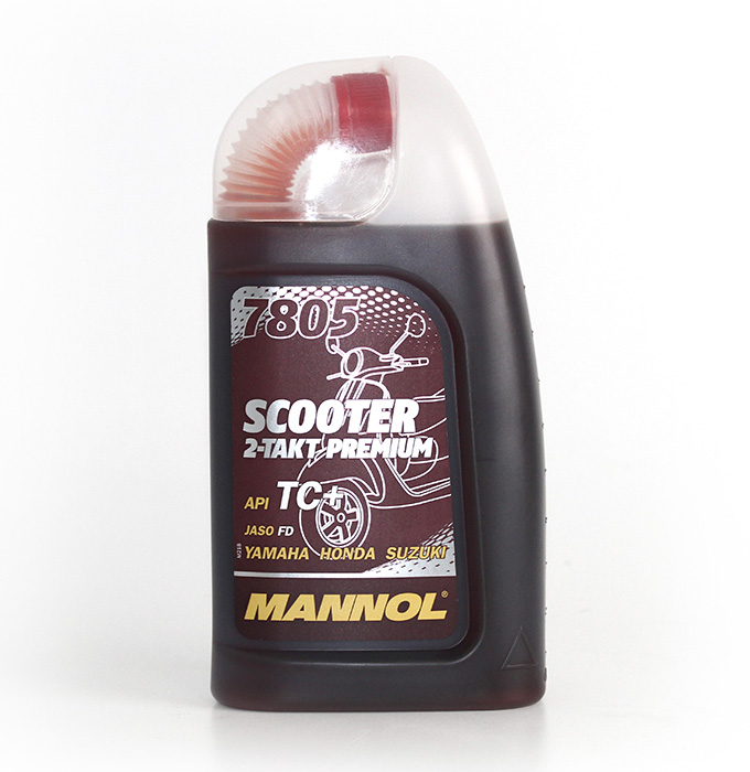 MANNOL   2-ТАКТ Premium Scooter  (2-х такт)(синетика)  1л   (1/20)