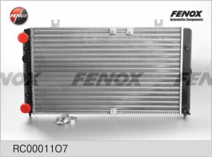 Радиатор охлаждения ВАЗ 1117-1119, алюминевый, сборный, FENOX