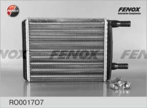 Радиатор отопления ГАЗ 2705, 3302, 3221 Газель до 2003 г.в., алюм, сборный, d=16мм, FENOX