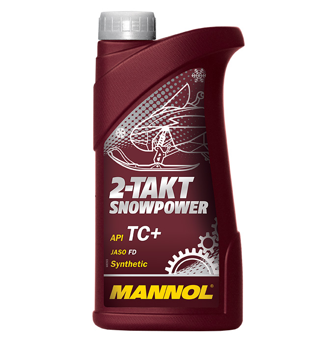 MANNOL  2-ТАКТ SNOWPOWER  (для снегоходов)(синт)  1л   (1/20)