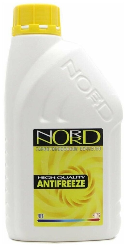 Антифриз "NORD" жёлтый  1кг (1/10)