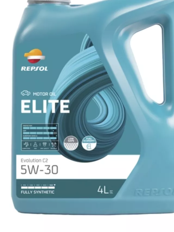 REPSOL ELITE EVOLUTION 5W30 FE  C2  (PSA PEUGEOT CITROEN B71 2290)  (синт)  4л  (1/5)  