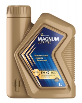 ROSNEFT Magnum Ultratec  5/40 SN/CF (синт) 1л  (1/12)