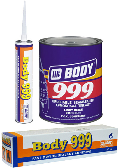 BODY Герметик 999 (св-беж)  1кг  (1/6)