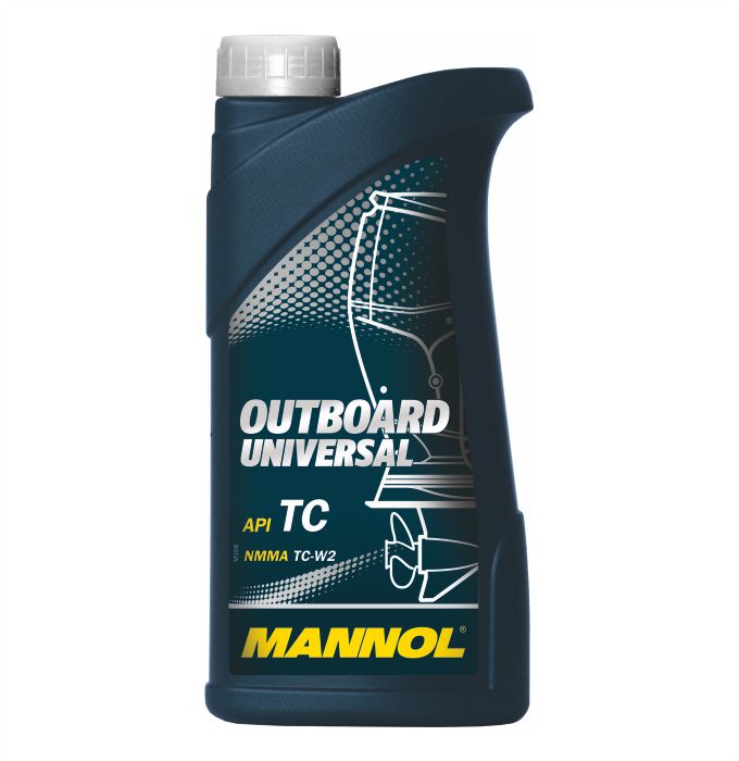 MANNOL  2-ТАКТ OUTBOARD  Universal (для лодочн.моторов)   1л   (1/20) 7208 
