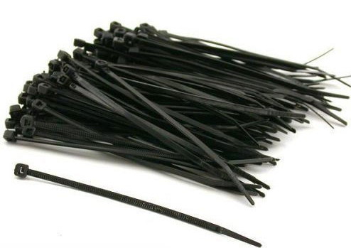 Хомут стяжка для электропроводки  3,0*100 (черный/упак.100шт) Завод Труд  