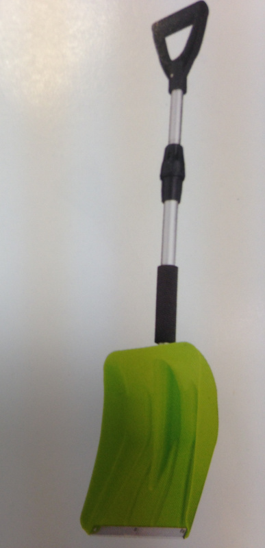 Лопата для снега автомобильная с телескопической ручкой  (длинна 120/85см)