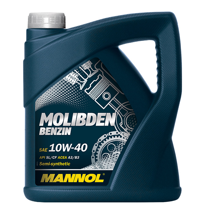 MANNOL  MOLIBDEN  10/40 (п/синт.) API SN/CH-4  4л  (1/4) 7505 