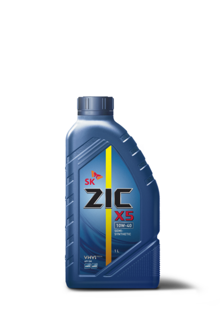 ZIC масло мотор. X5 10/40 SP (п/синт)   1л  (1/12) 