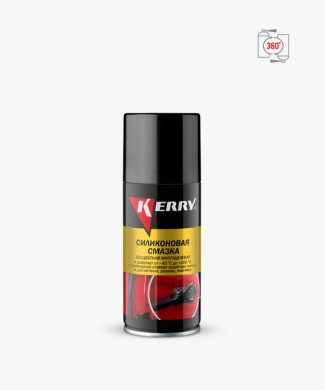Смазка силиконовая (аэрозоль)  "KERRY" 210мл (1/12)