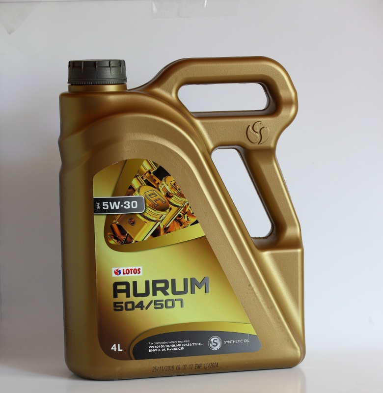 LOTOS AURUM  5W-30 (504/507) синт. 4л 