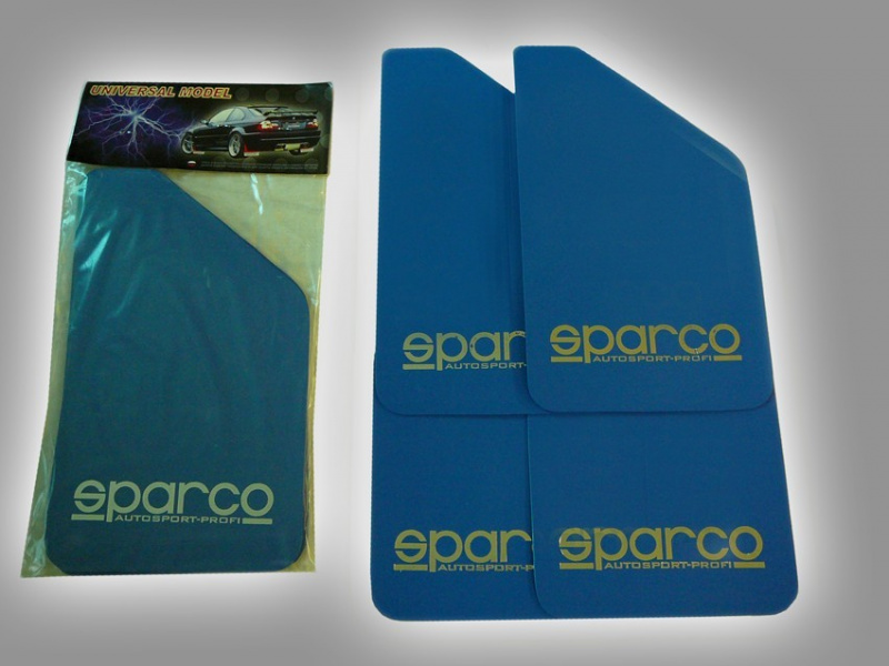 Брызговики SPARCO (синий) (малые/к-т 4шт) "AZARD" (1/1)