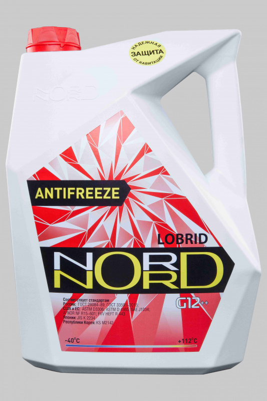 Антифриз "NORD" красный 10кг