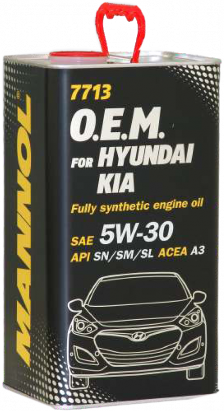 MANNOL O.E.M.(Hyundai.Kia) 5/30  (синт.)(металл упаковка)  4л  (1/4)