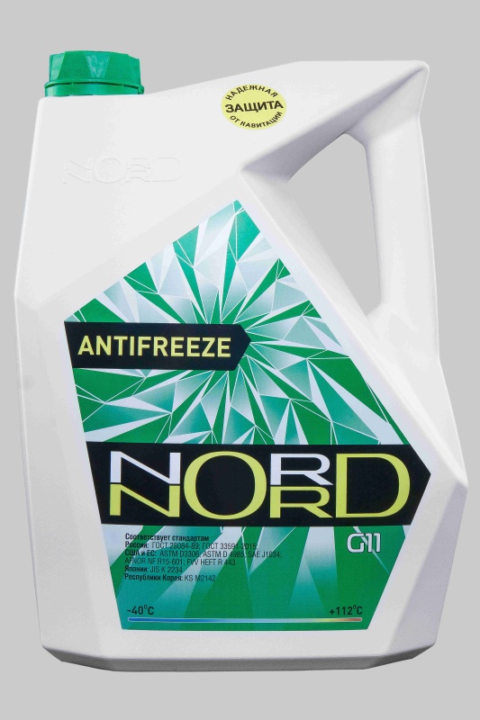 Антифриз "NORD" зеленый 10кг