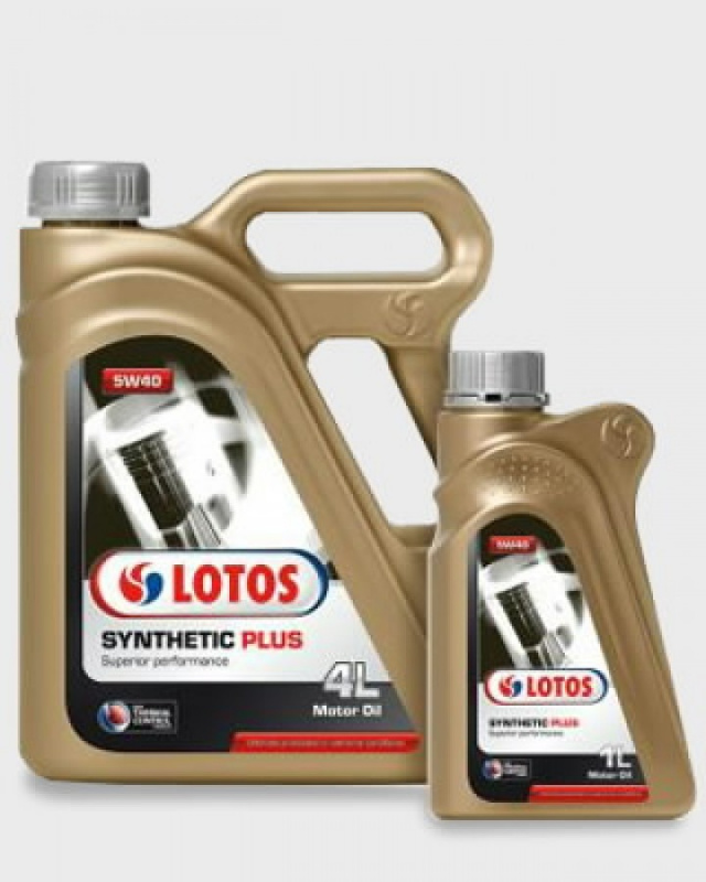LOTOS SYNTHETIC PLUS 5W40 (SN/CF, A3/B4) синт.  5л
