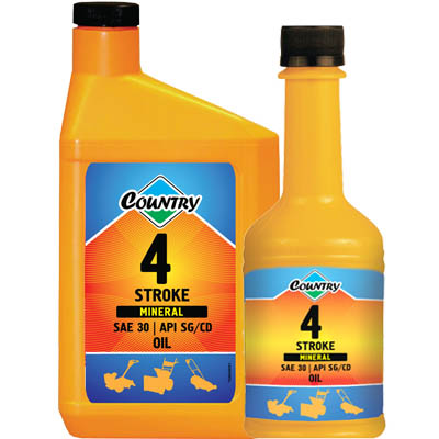 Country Масло 4-х тактное SAE30  API SG/CD(минеральное)  1л  (1/12) ST-503