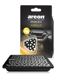 Ароматизатор (гелевый под сиденье) AREON AROMA BOX Vanilla/Ваниль