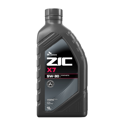 ZIC масло мотор. X7 5/30 SP ( синтетика)  1л  (1/12)   