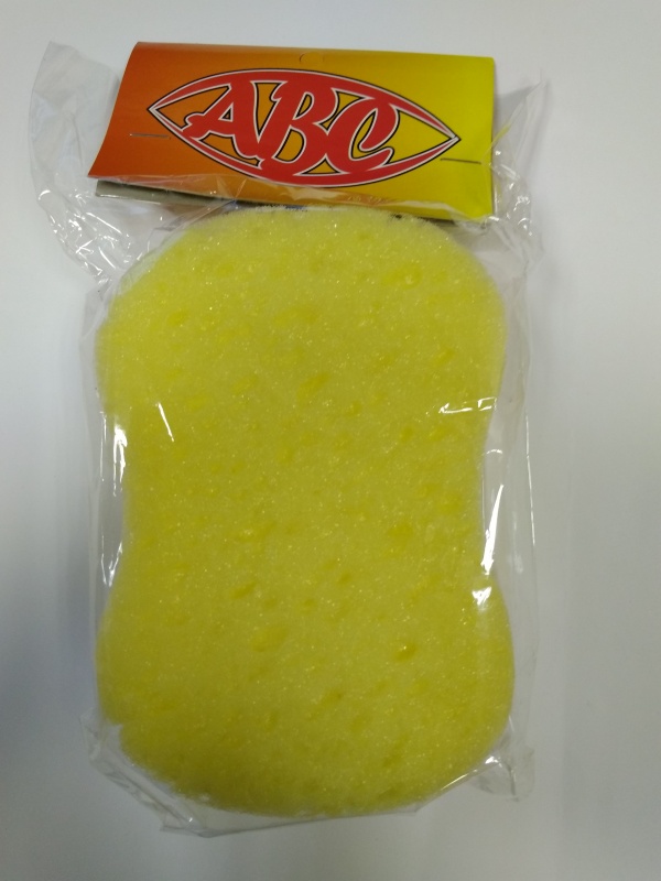 Губка для мойки восьмёрка пористая (16*11*5,5см)   "AIDO" / "АВС"