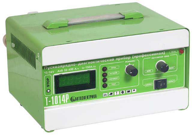Зарядно-пусковое устройство Т-1014Р (Профессионал) автомат./ручной заряд, 12V и 24V, "Автоэлектрика"