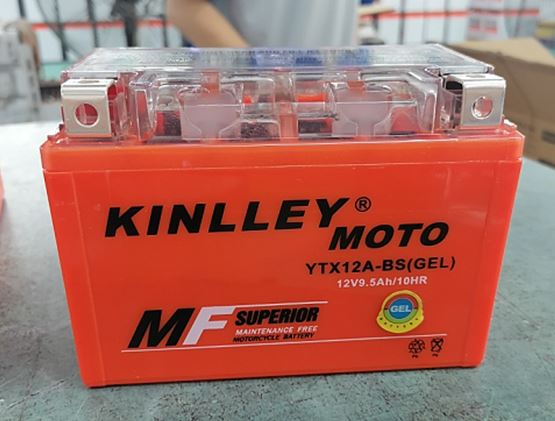 АКБ "KINLLEY MOTO"  12V /9.5 a/h 175А (150*85*107) (GEL)