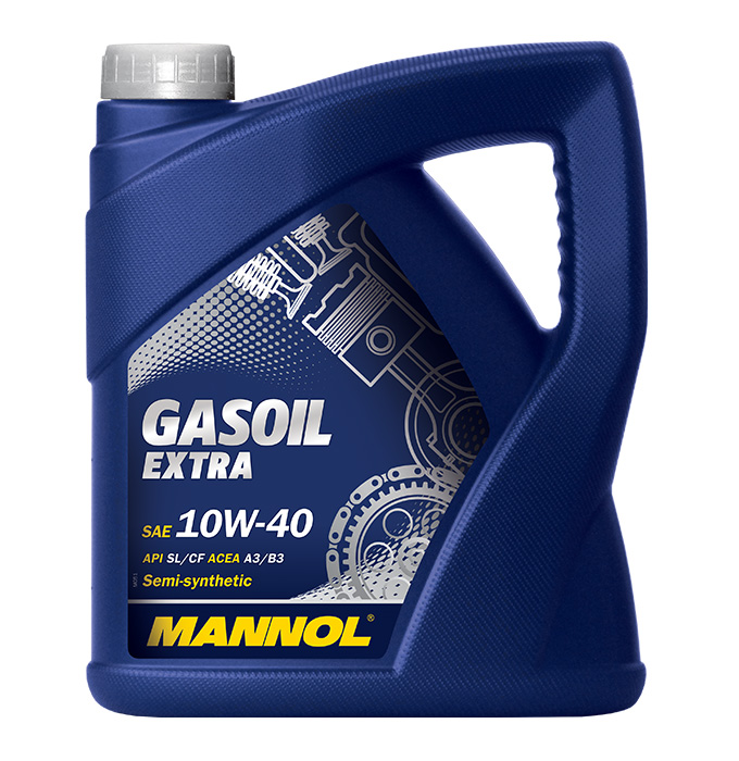 MANNOL Gasoil Extra 10/40  (п/синт.)  4л  (1/4)