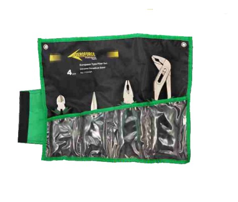 Набор плоскогубцев (клещи, плоскогубцы, бокорезы, клещи переставные) в планшете "AEROFORCE"