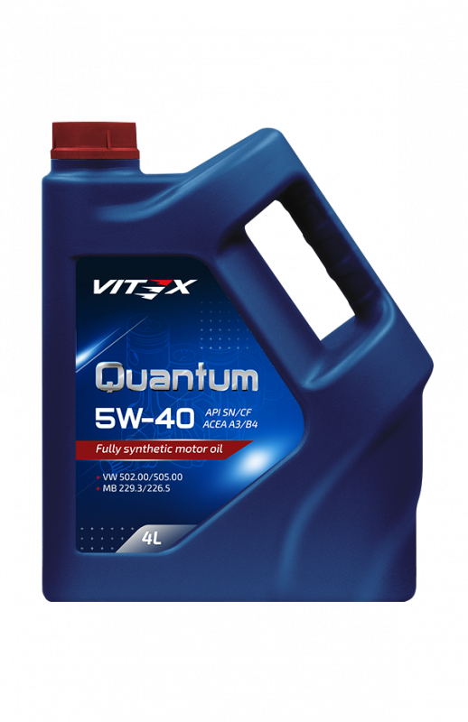 VITEX  масло моторное Quantum 5w40 А3/В4 (синт)  4л (1/4)