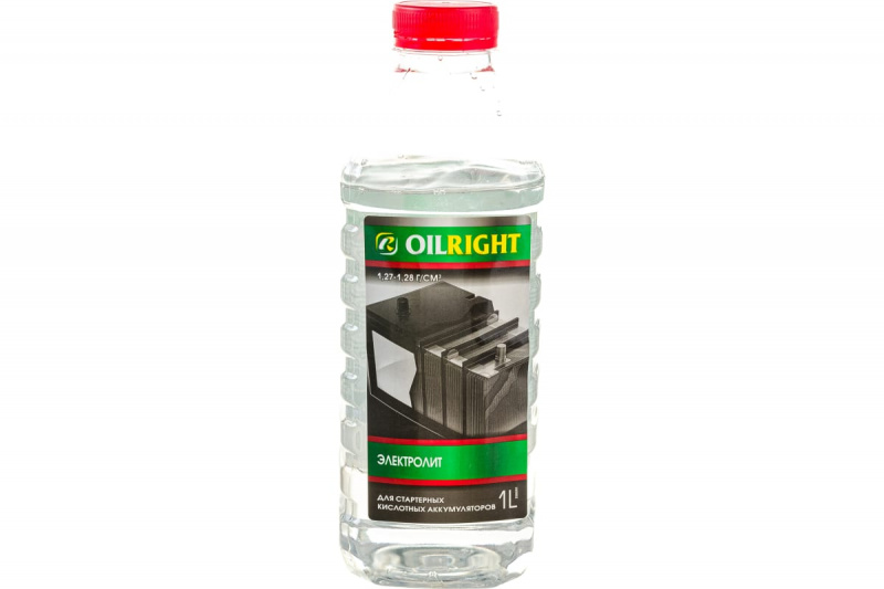 Электролит всесезонный (1,28)  1л. OIL RIGHT  (1/16)