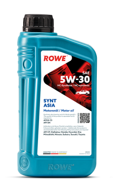 ROWE HIGHTEC SYNT ASIA 5W-30 (SN/CF, C3) синт. 1л (1/12)