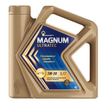 ROSNEFT Magnum Ultratec  5/30 SL/CF (синт) 4л  (1/4)