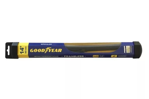 Щетка стеклоочистителя бескаркасная Goodyear FRAMELESS 14/360 мм