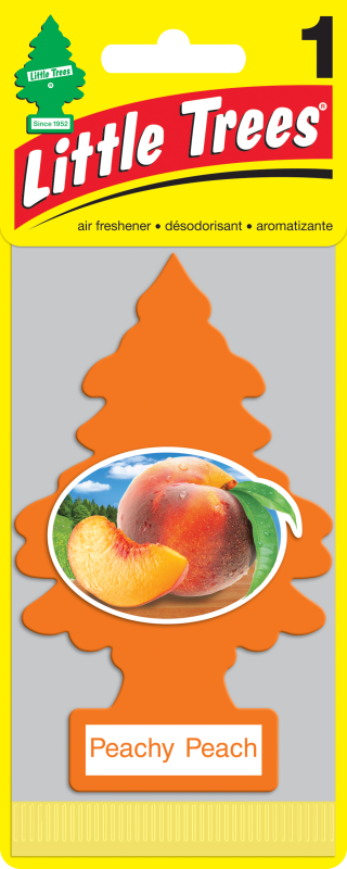 Ароматизатор воздуха "Елочка" (Персик)  "Littie Trees" (1/24)