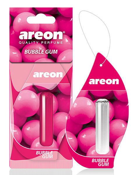Ароматизатор подвесной (гелевый) AREON REFRESHMENT LIQUID 5мл  Bubble Gum/Бабл гам