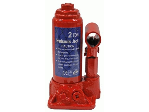 Домкрат гидравлический бутылочный  в кейсе  2т (2 клапана/148-278mm) "АВС"