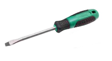 Отвёртка шлицевая магнитная 5*100 мм / SL5,5*1*100 "AEROFORCE"