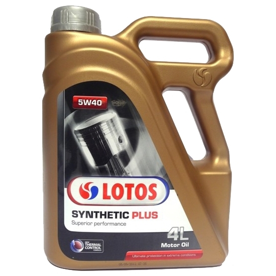 LOTOS SYNTHETIC PLUS 5W40 (SN/CF, A3/B4) синт.  4л